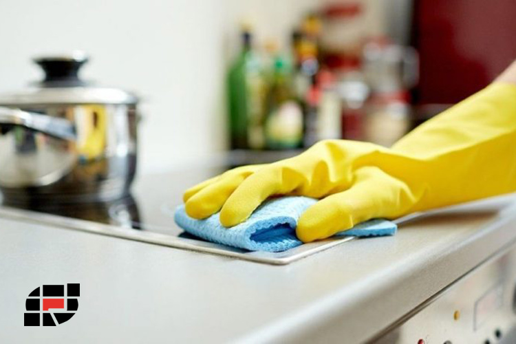 تمیز کردن وسایل آشپزخانه